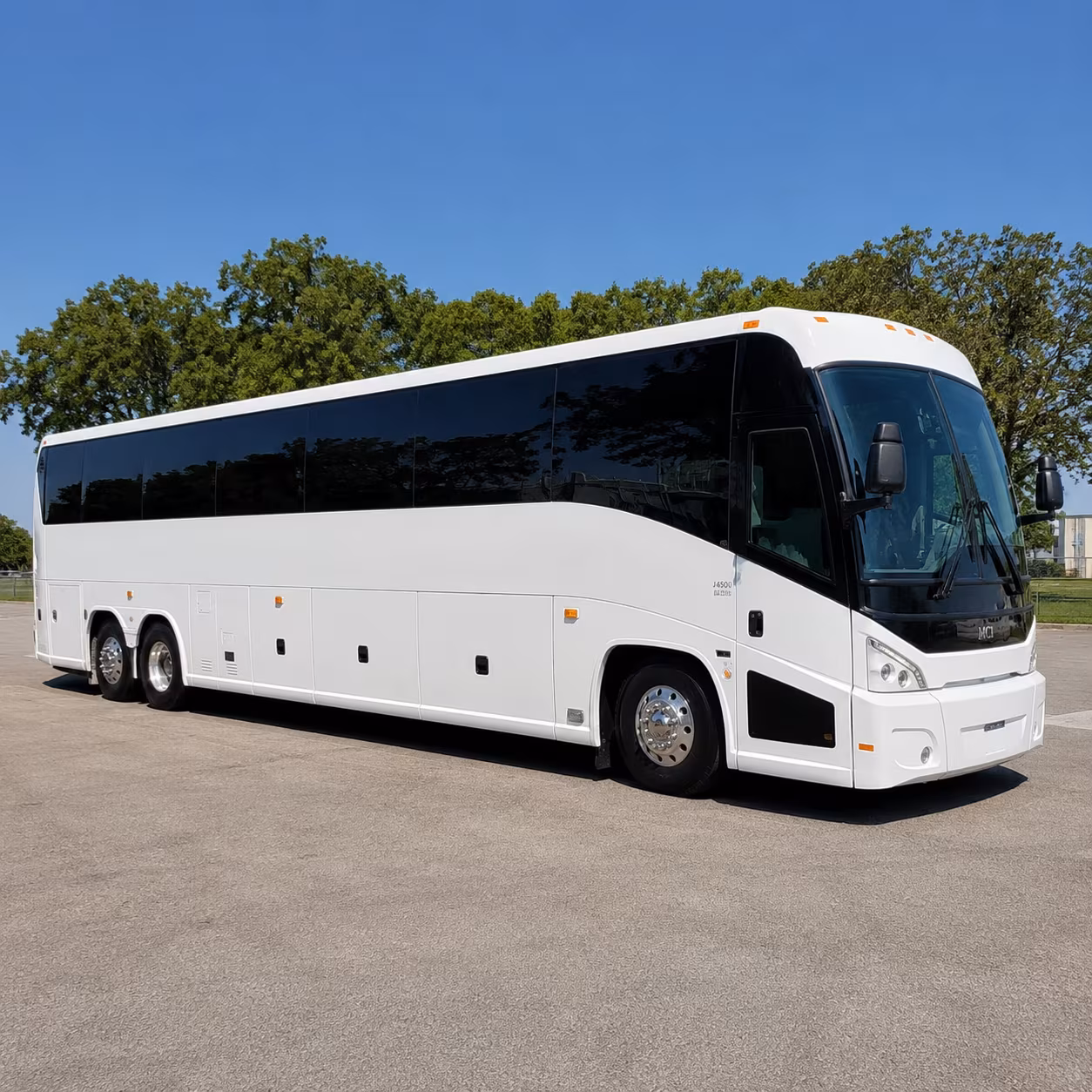 charter bus shuttle service for corporate groups flying into renton