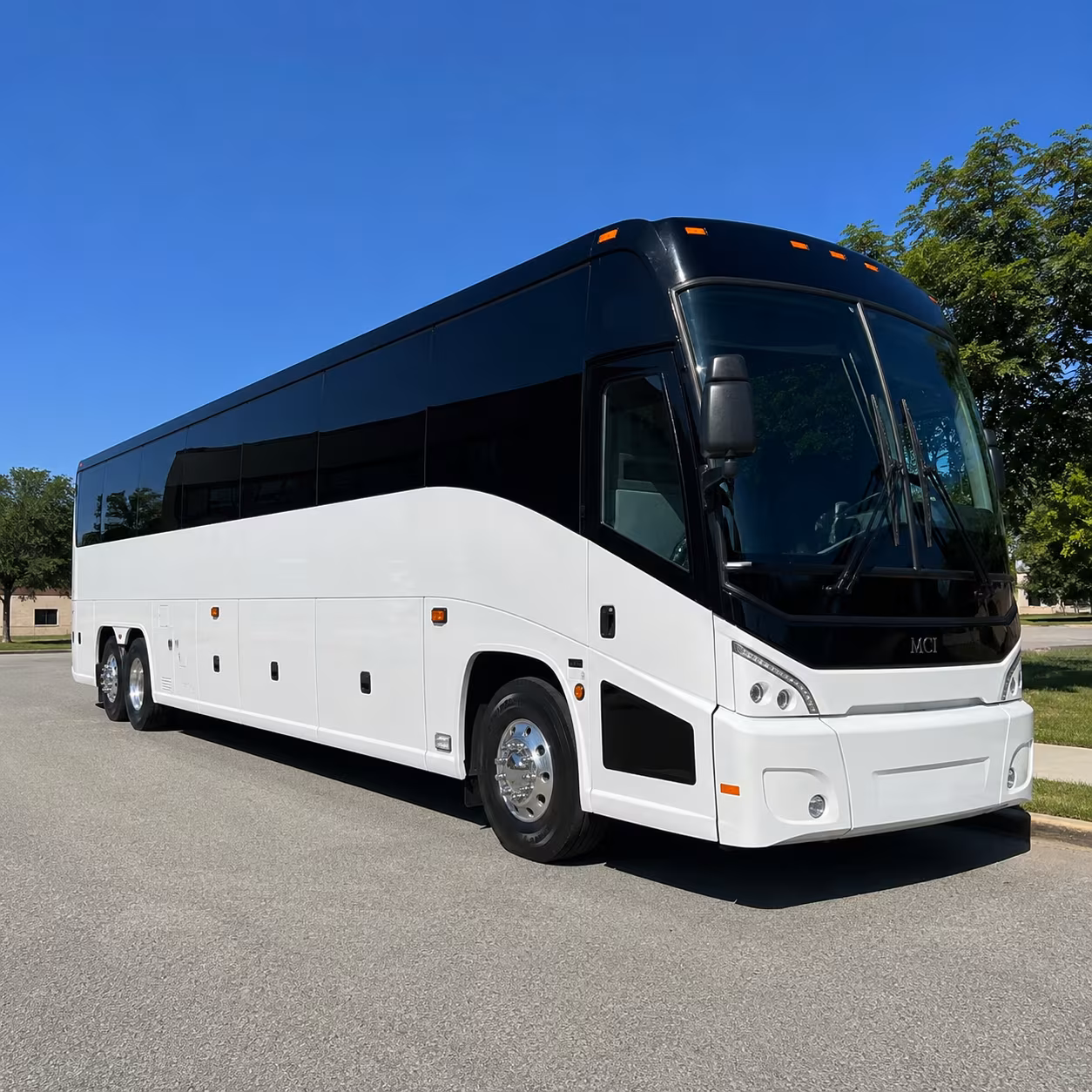 renton 40 passenger charter bus
