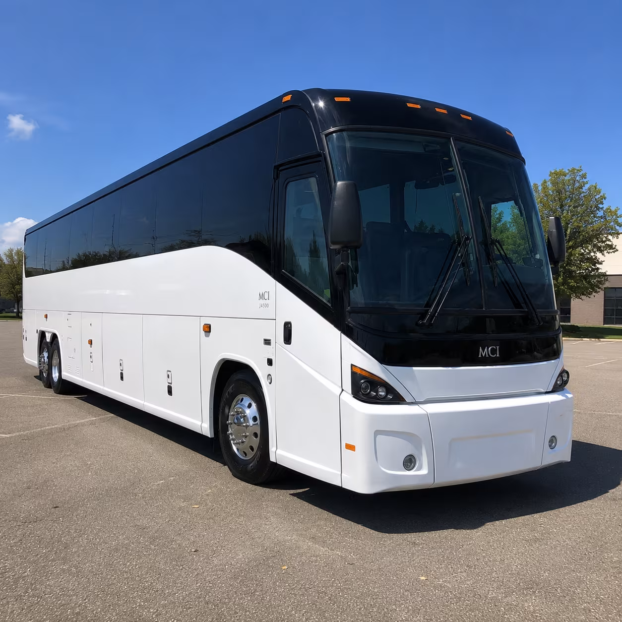 renton 45 passenger charter bus