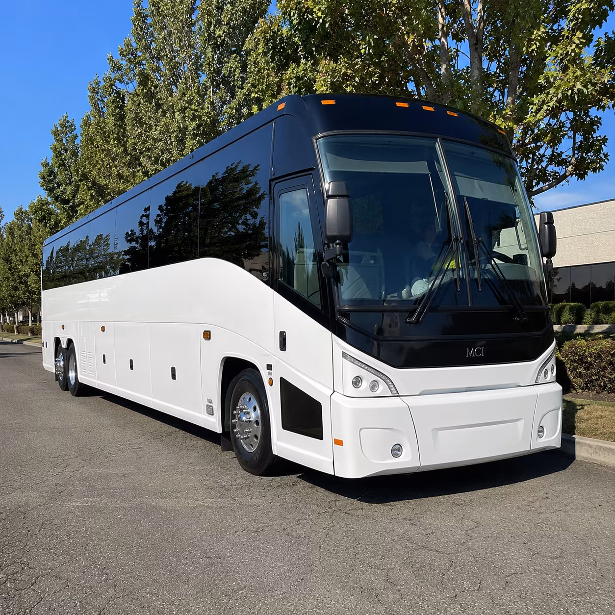 renton 50 passenger charter bus