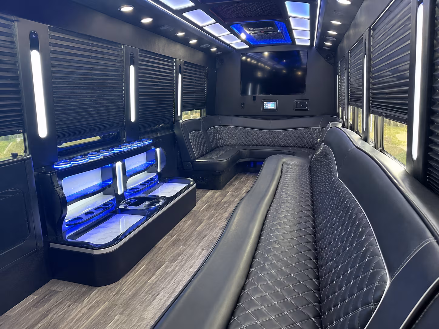 renton holiday party bus rental