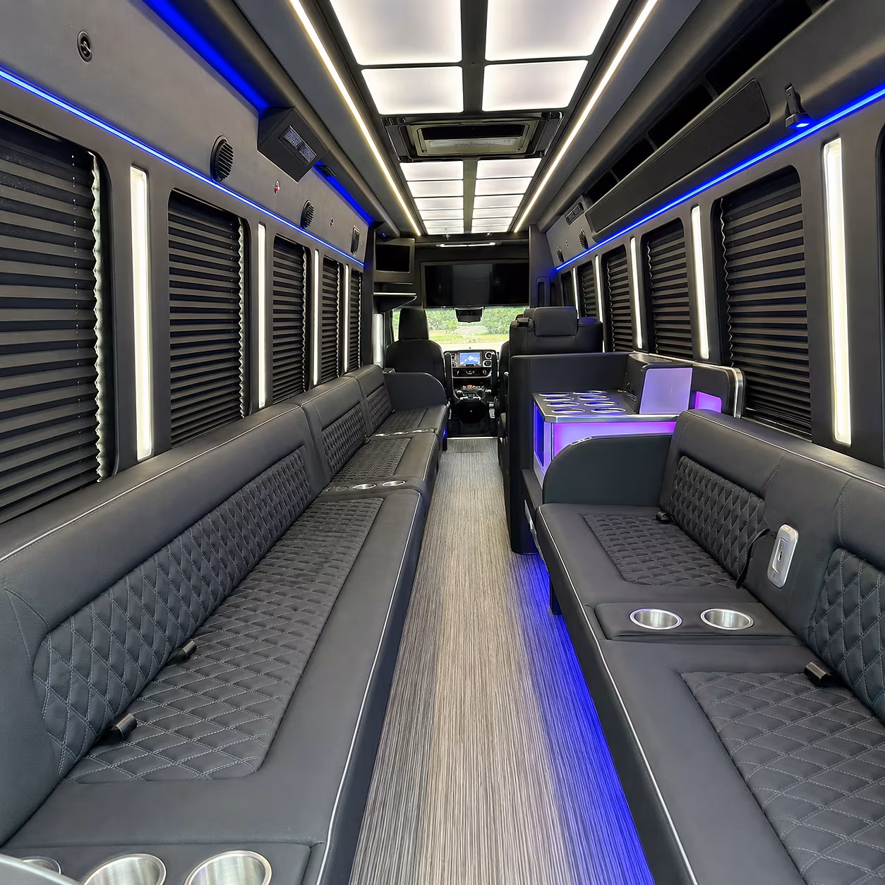 renton party bus inside