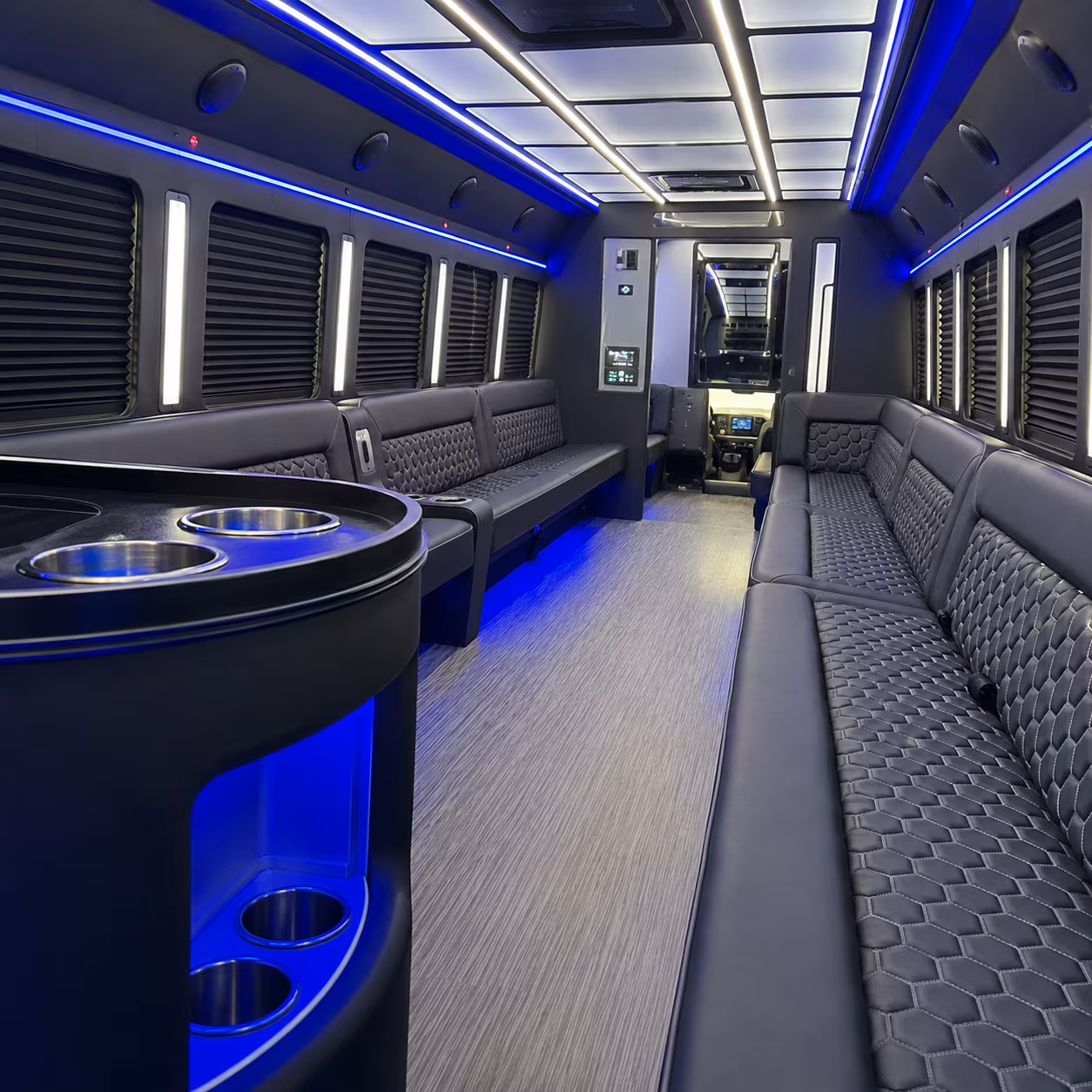 renton party bus interior