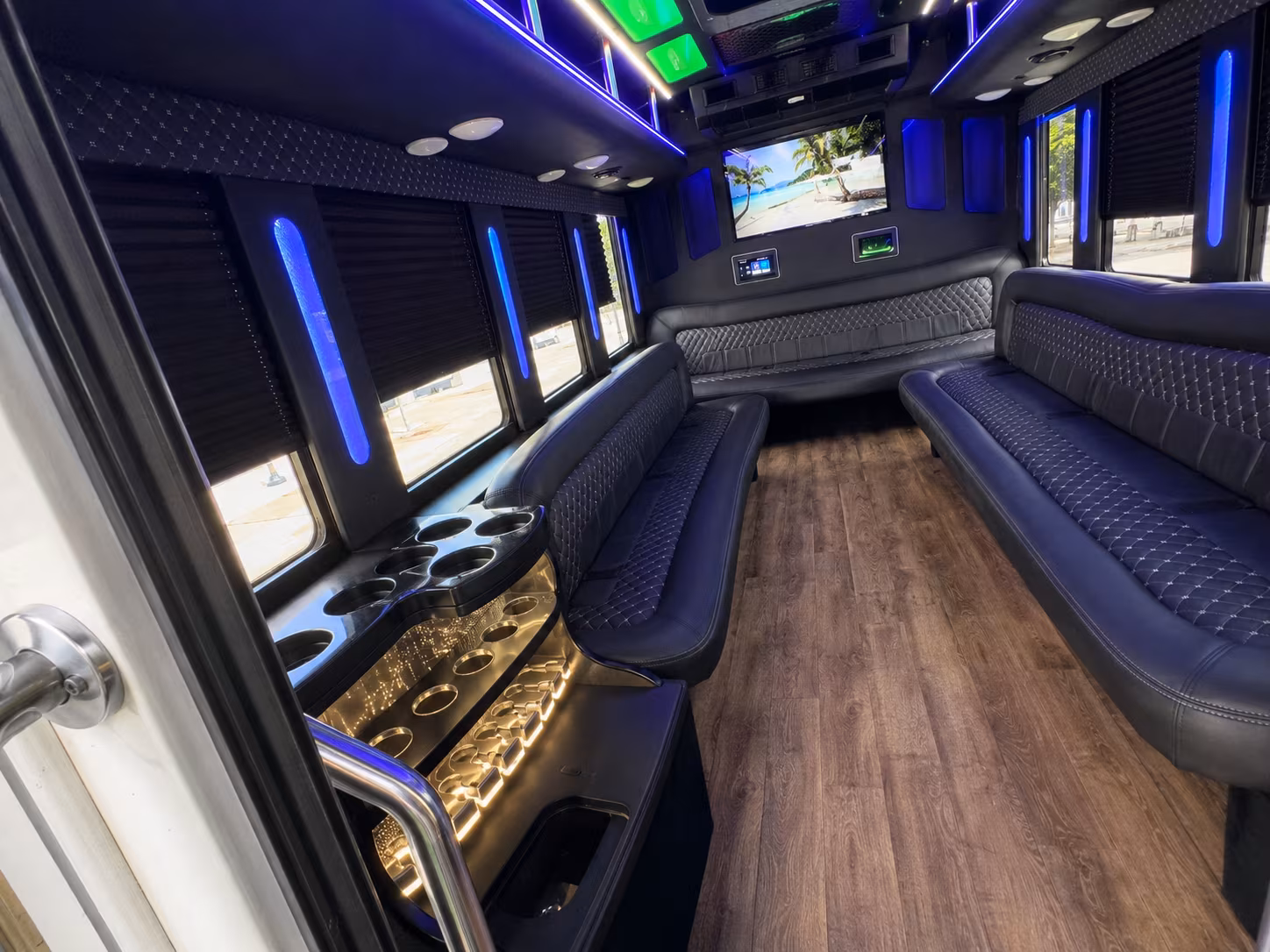 renton prom party bus rental