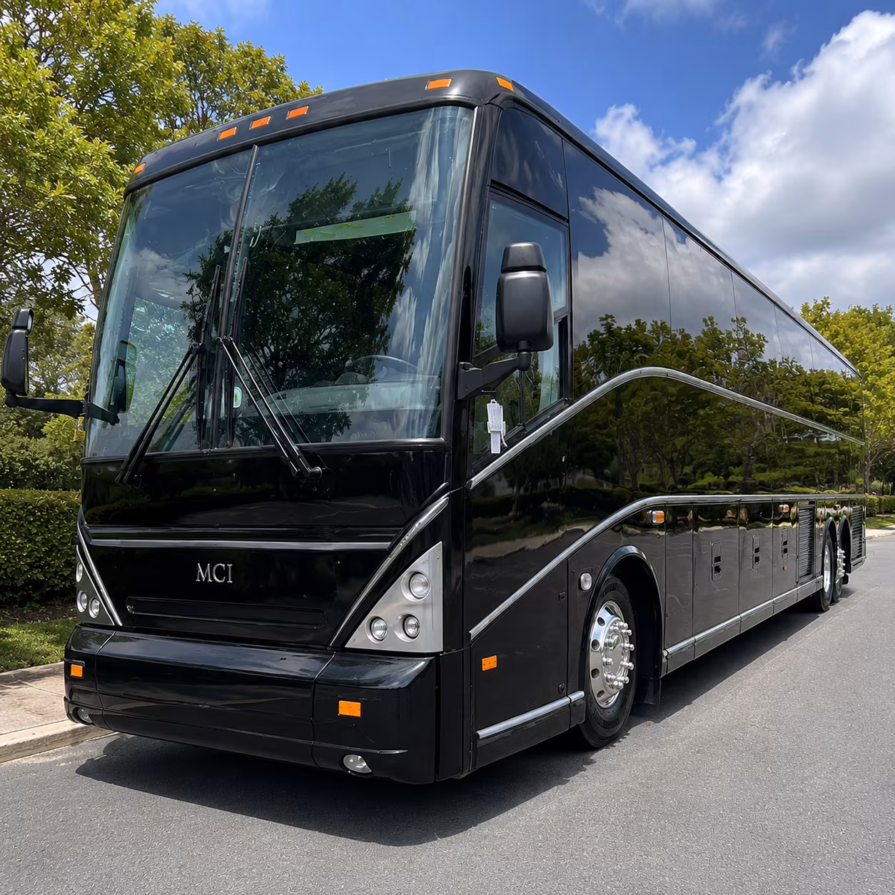 renton religious group charter bus rental
