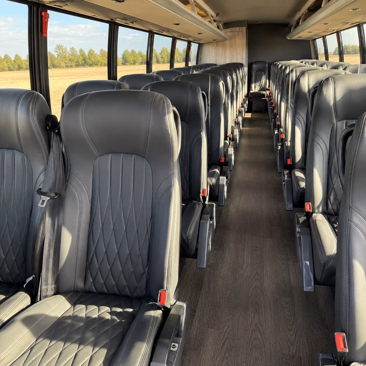 renton religious group transportation onboard seating
