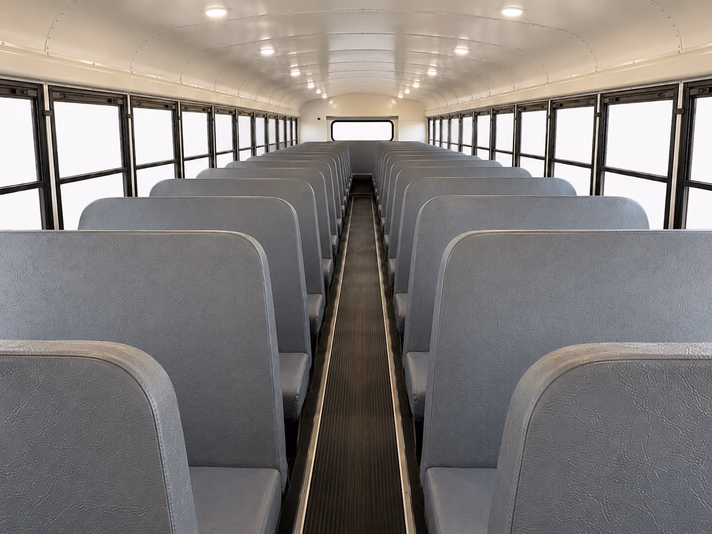 renton school bus interior