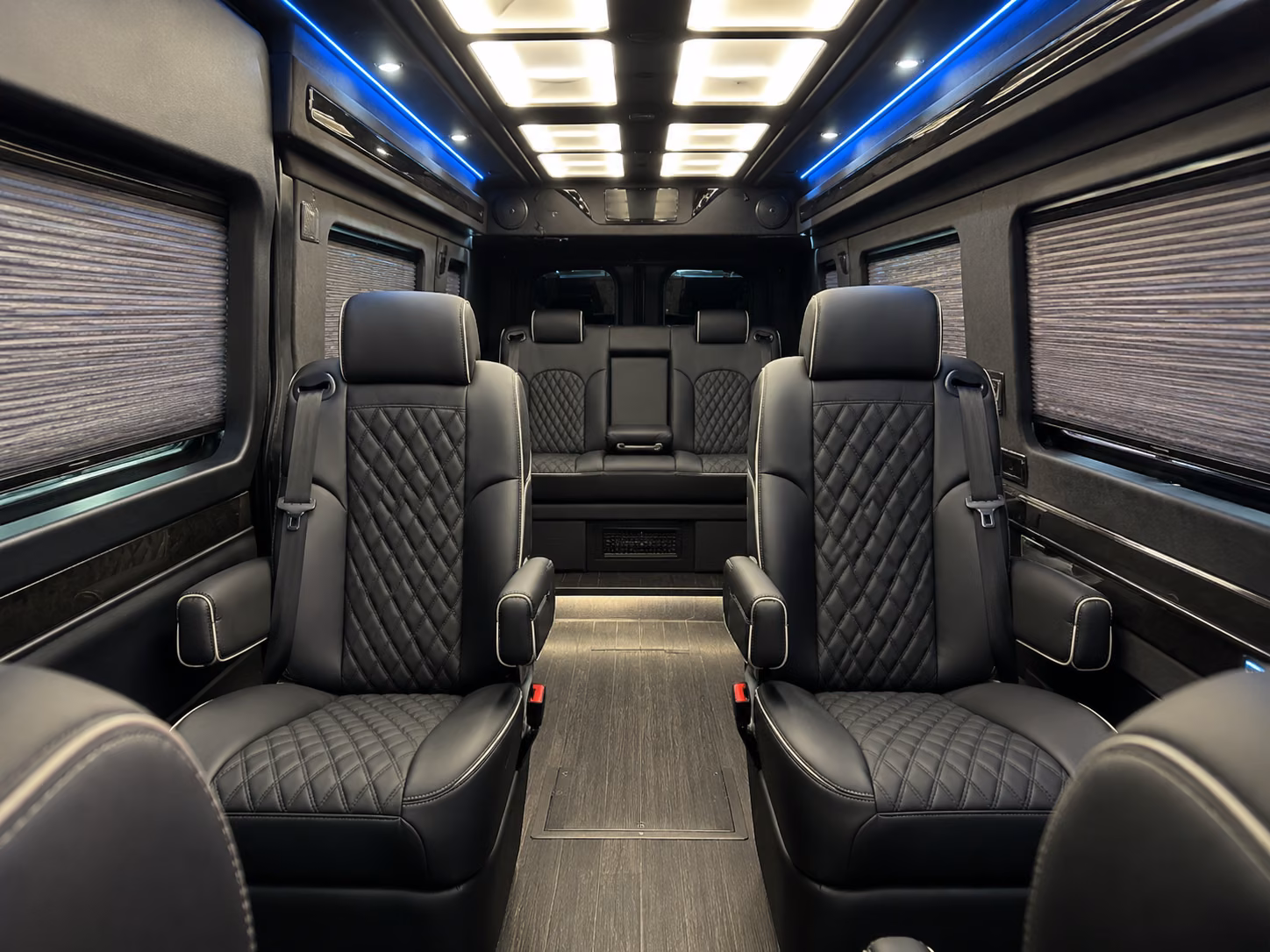renton sprinter van with driver inside