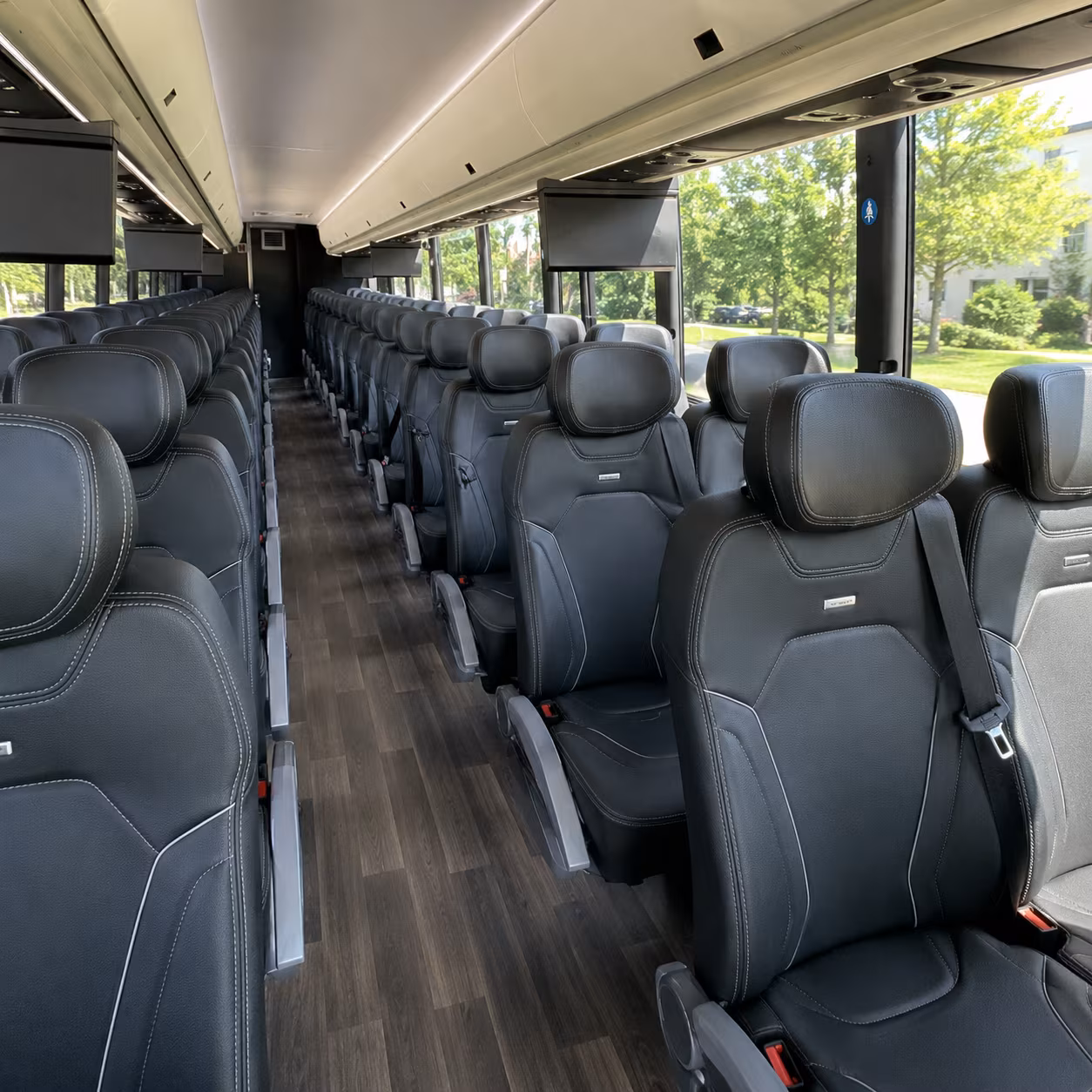renton wedding charter bus rental