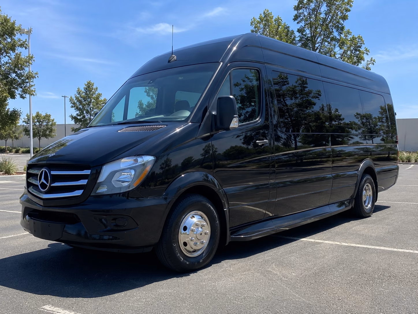 sprinter van rentals for renton wedding vip and family transfers